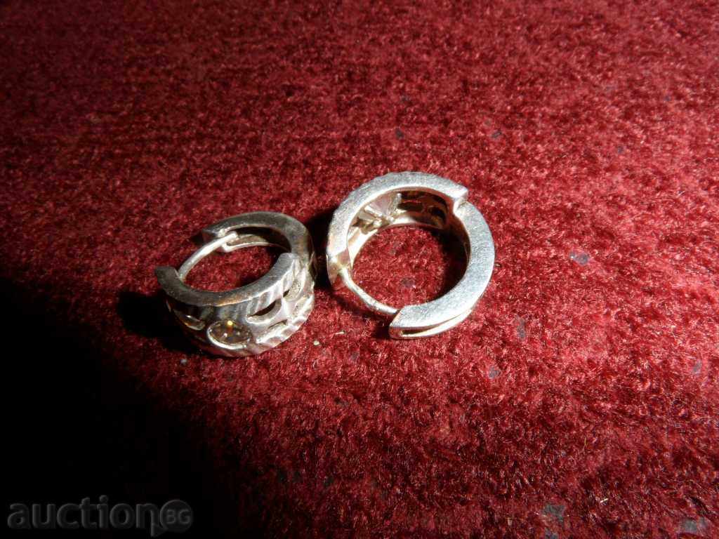 Auction  RED silver with zircon