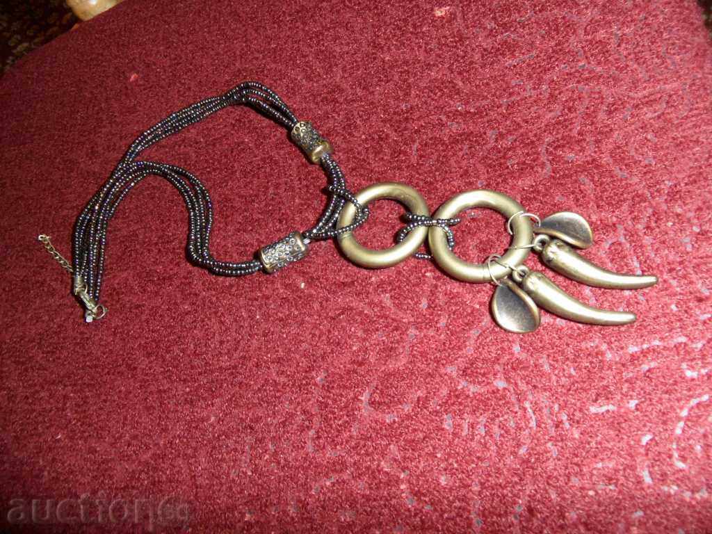 Necklace with earrings Necklace with earrings