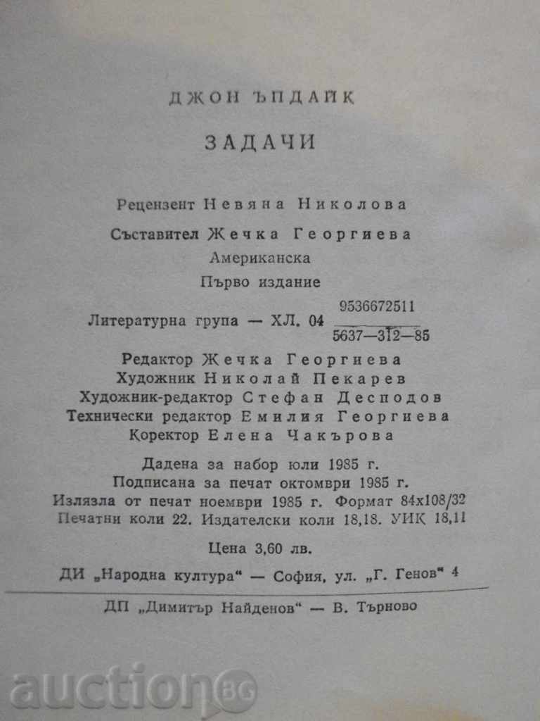 Book Tasks - John Updike - 352 pages - 7