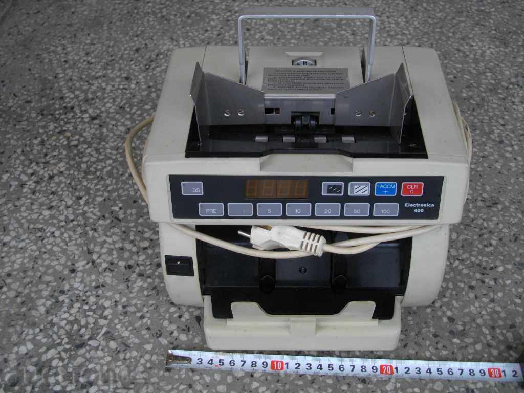 Banknote counting machine "Electronica - 400" with price 170.00 BGN | € 86.92 Banknote counting machine "Electronica - 400" with price 170.00 BGN | € 86.92