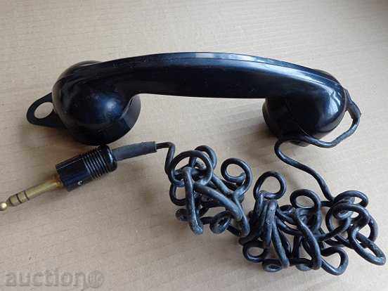 Old bakelite handset, telephone, telegraph with price 70.00 BGN | € 35.79 Old bakelite handset, telephone, telegraph with price 70.00 BGN | € 35.79