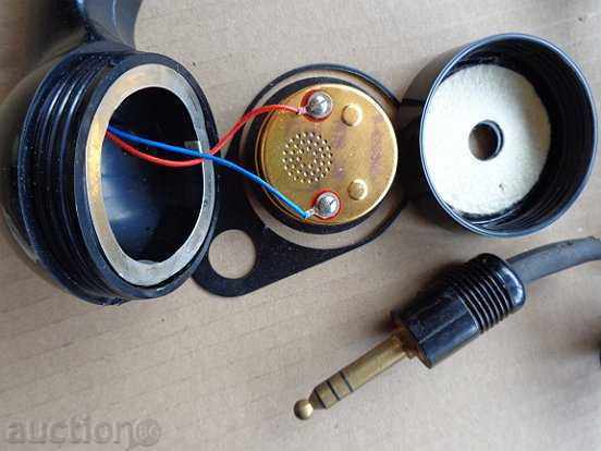 Delivery of Old bakelite handset, telephone, telegraph Delivery of Old bakelite handset, telephone, telegraph