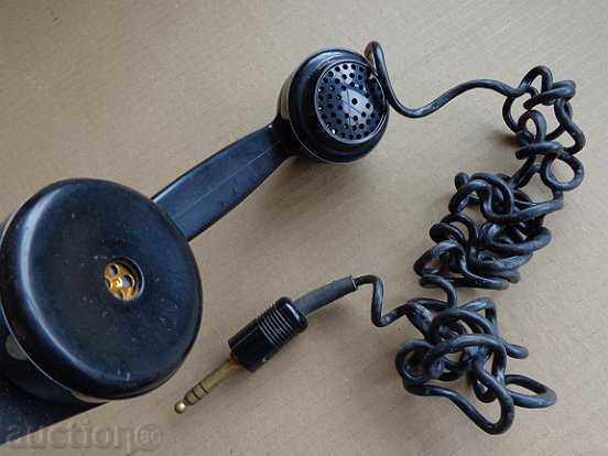 Old bakelite handset, telephone, telegraph - 6 Old bakelite handset, telephone, telegraph - 6