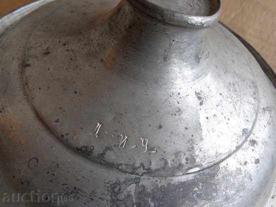 Old baked saucepan, bakter, copper with price 109.00 BGN | € 55.73 Old baked saucepan, bakter, copper with price 109.00 BGN | € 55.73