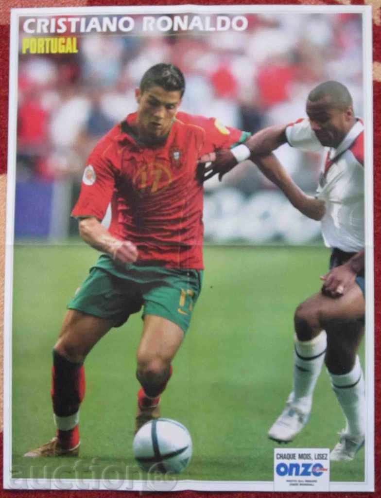 футбол плакат Роналдо Руни