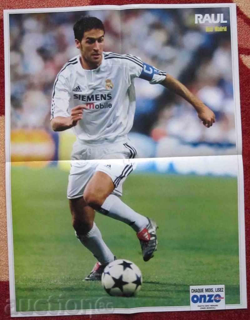 Raul poster fotbal