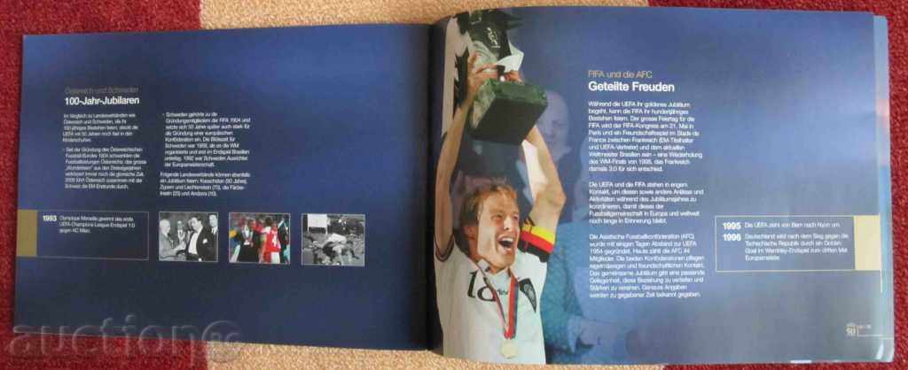 UEFA football newsletter for the 50th anniversary with price 6.00 BGN | € 3.07 UEFA football newsletter for the 50th anniversary with price 6.00 BGN | € 3.07