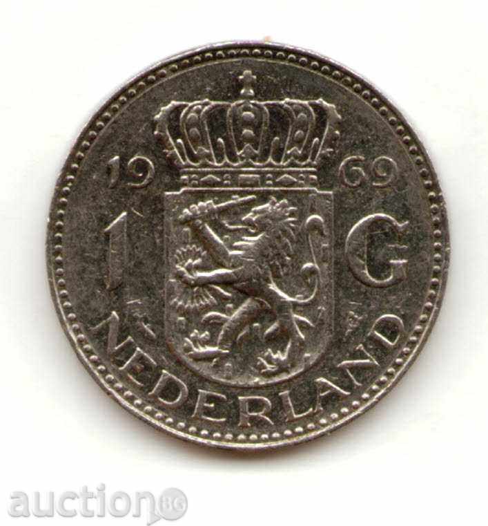++Ολλανδία-1 Gulden-1969-KM# 184a-Juliana