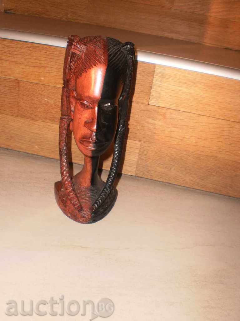 Παράδοση Επικεφαλής του μια γυναίκα με τα μαλλιά-αυθεντικό κομμάτι έβενο Παράδοση Επικεφαλής του μια γυναίκα με τα μαλλιά-αυθεντικό κομμάτι έβενο