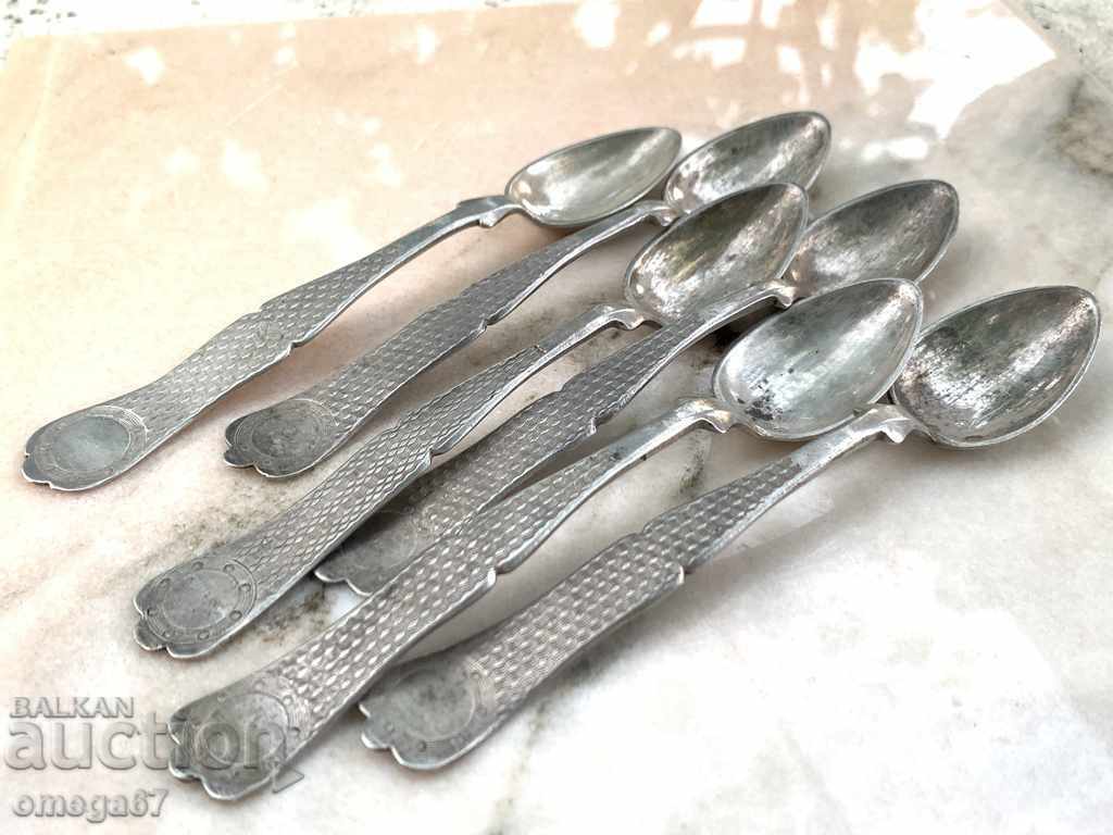 Silver spoons Ottoman Empire - 7