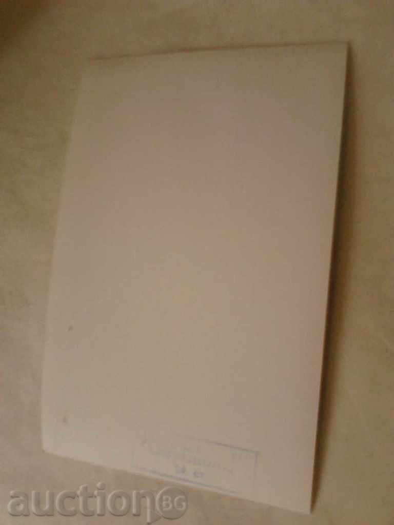 Old photo Bansko The monument of NY Vaptsarov with price 0.45 BGN | € 0.23 Old photo Bansko The monument of NY Vaptsarov with price 0.45 BGN | € 0.23