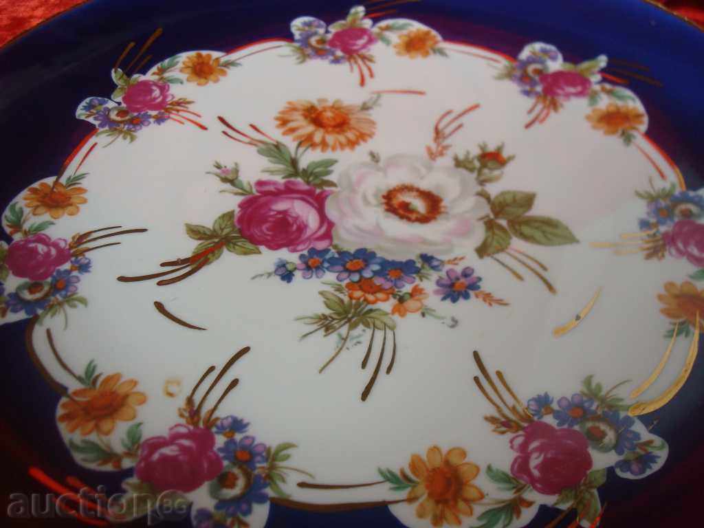 Auction Plateau, the BAVARIA fruit bowl uniquely on a gilt base. Auction Plateau, the BAVARIA fruit bowl uniquely on a gilt base.