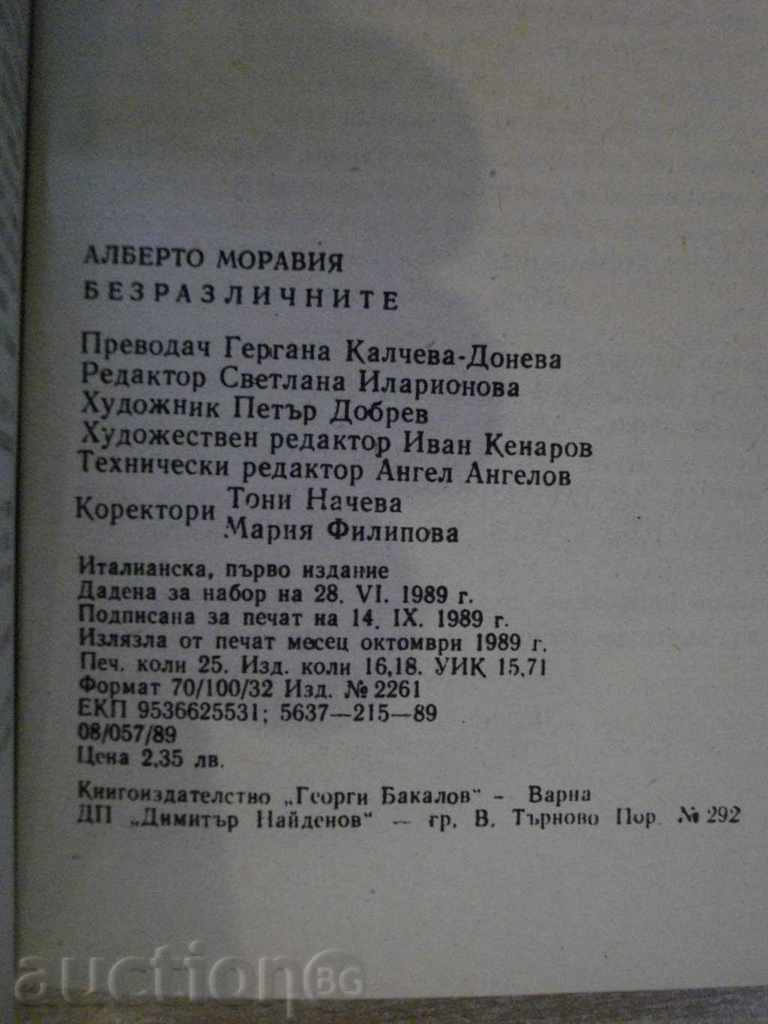 Delivery of The book "Indifferent - Alberto Moravia" - 398 pages Delivery of The book "Indifferent - Alberto Moravia" - 398 pages