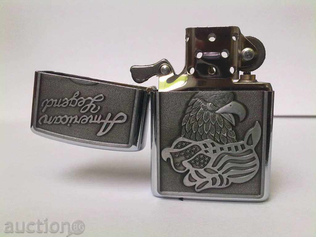 Auction Petrol lighter STAR-AMERICAN LEGEND (4) Auction Petrol lighter STAR-AMERICAN LEGEND (4)