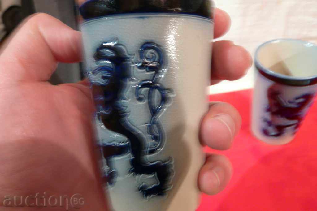 Auction cups for wine-ceramics 2pcs. Auction cups for wine-ceramics 2pcs.