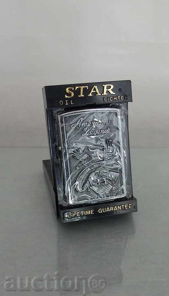 Auction Petrol lighter STAR-AMERICAN LEGEND (5) Auction Petrol lighter STAR-AMERICAN LEGEND (5)