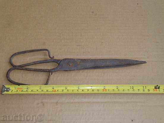 Доставка на Стара ръчно кована ножица, ковано желязо