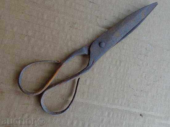 Old hand forged scissors, wrought iron with price 19.00 BGN | € 9.71 Old hand forged scissors, wrought iron with price 19.00 BGN | € 9.71