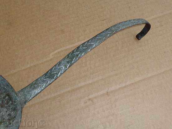 Old copper fountain ladle kishkil cap copper - 7 Old copper fountain ladle kishkil cap copper - 7