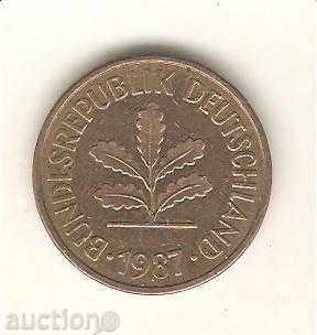 MFF 5 pfnig 1987 J with price 0.40 BGN | € 0.20