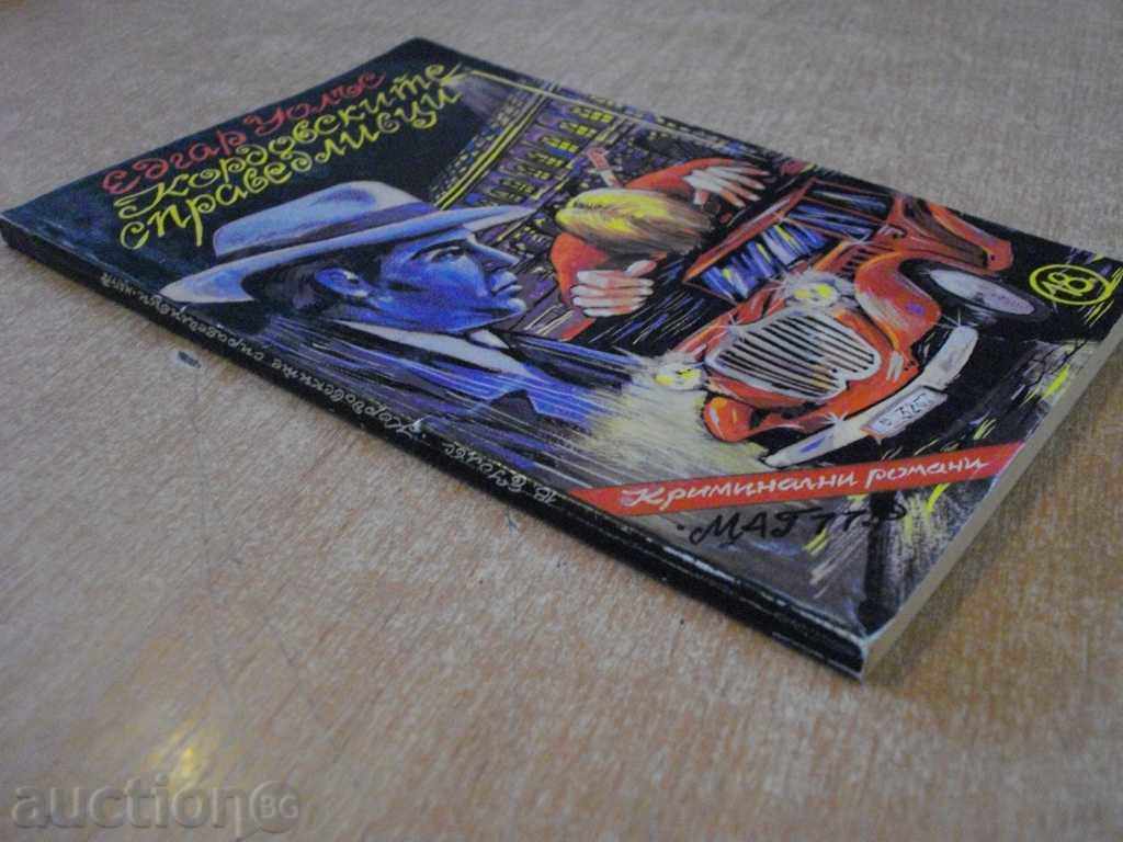 Delivery of Book "The Cordov Justice - Edgar Wallace" - 136 p.