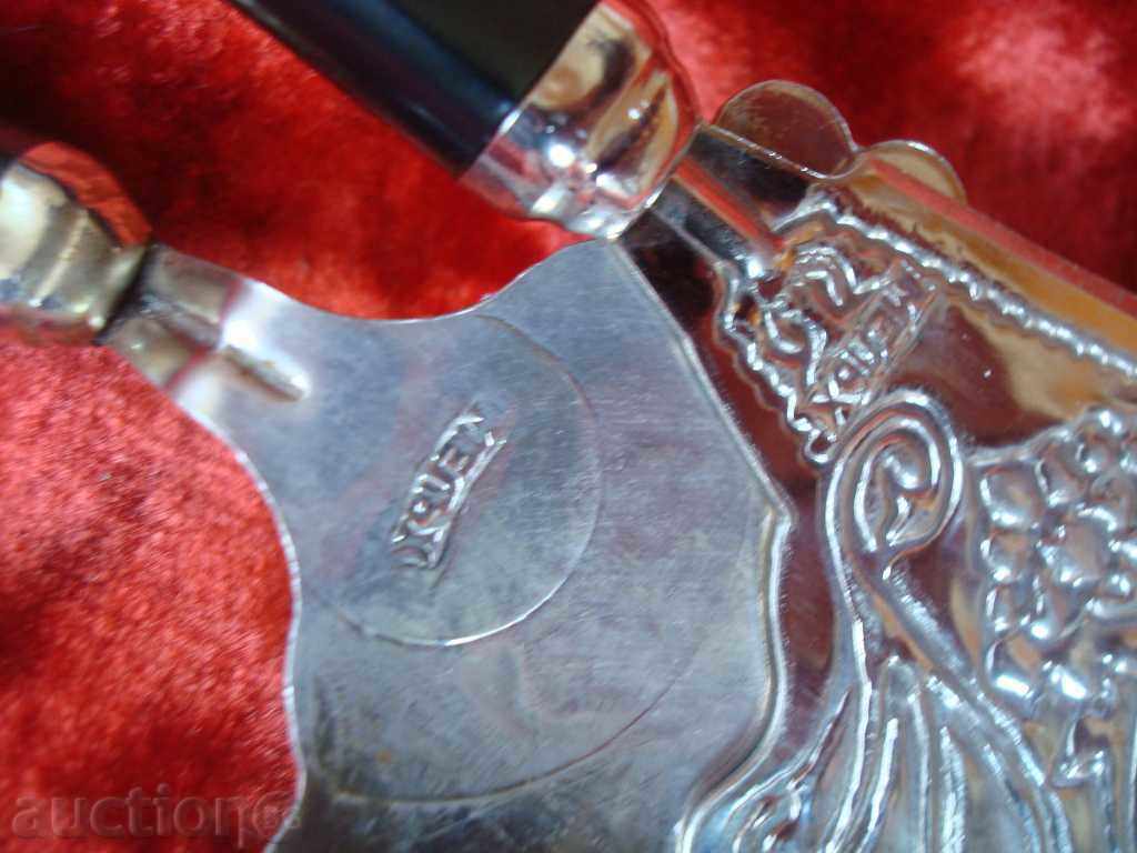 Spatula and spatula for serving fish, raving, USSR mark. with price 34.95 BGN | € 17.87