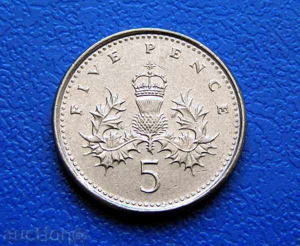Great Britain 5 pence (5 Pence) 2000 Great Britain 5 pence (5 Pence) 2000