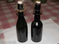 Old beer bottles