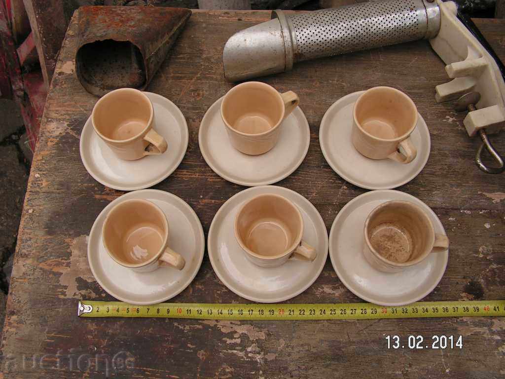 2209. STAR SERVICE FOR COFFEE BULGARIAN PORCELAIN with price 12.00 BGN | € 6.14 2209. STAR SERVICE FOR COFFEE BULGARIAN PORCELAIN with price 12.00 BGN | € 6.14