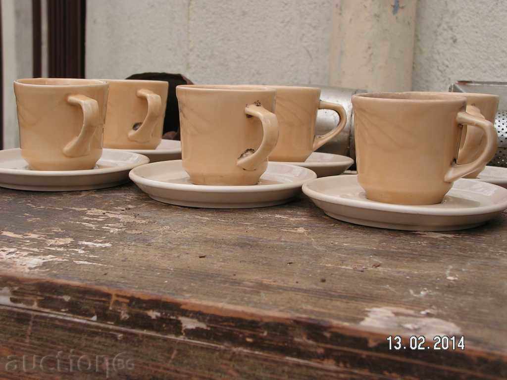 Delivery of 2209. STAR SERVICE FOR COFFEE BULGARIAN PORCELAIN Delivery of 2209. STAR SERVICE FOR COFFEE BULGARIAN PORCELAIN