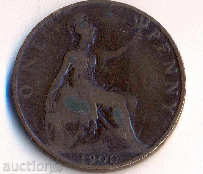 Великобритания 1 пени 1900 година с цена € 5.06 | 9.90 лв.