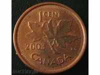 1 цент 2003, Канада