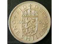 1 shilling 1963, United Kingdom