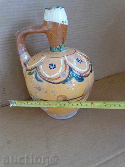 Delivery of Old painted pitcher, dalwa, pot, pottery Delivery of Old painted pitcher, dalwa, pot, pottery