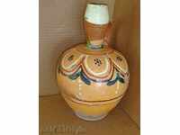 Old painted pitcher, dalwa, pot, pottery