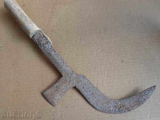 Old hand-made fork, wrought iron, chopper with price 39.00 BGN | € 19.94