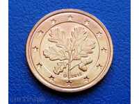 Германия 2 евроцента Euro cent 2012 D
