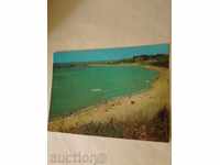 Καρτ ποστάλ βόρεια Αγαθούπολη παραλία 1977