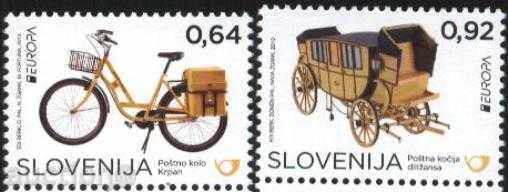 Чисти марки Европа СЕПТ  2013 от Словения