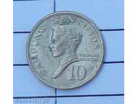 10 centime 1974 Filipine