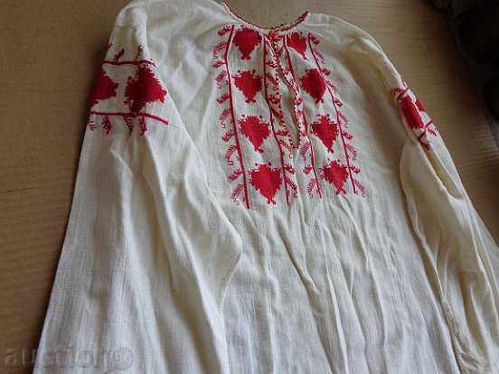 An old embroidered shirt from a costume for a boy in the early twentieth century with price 79.00 BGN | € 40.39