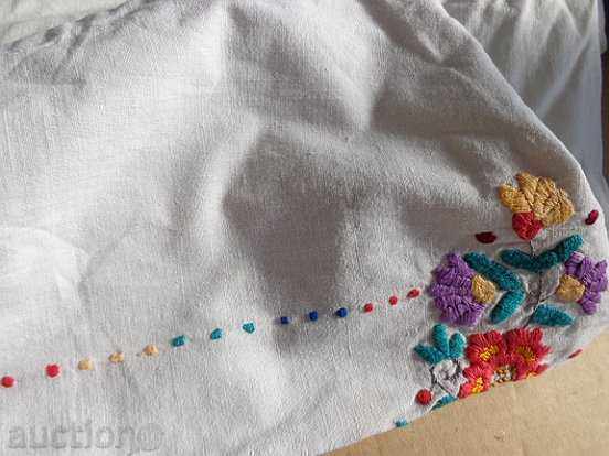 Auction  An old embroidered shirt from a costume for a boy in the early twentieth century