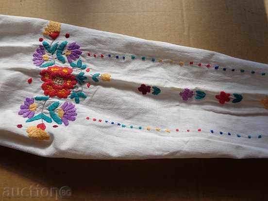 An old embroidered shirt from a costume for a boy in the early twentieth century - 5