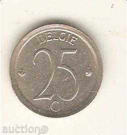 + Βέλγιο 25 centimes 1970 η ολλανδική θρύλος
