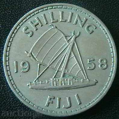 1 shilling 1958, Fiji
