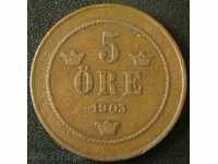 5 йоре 1903, Швеция