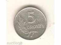 Πολωνία + 5 πένες 1970
