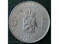 5 φράγκα το 1962, Λουξεμβούργο