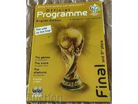 Program de fotbal finala Cupei Mondiale 2006