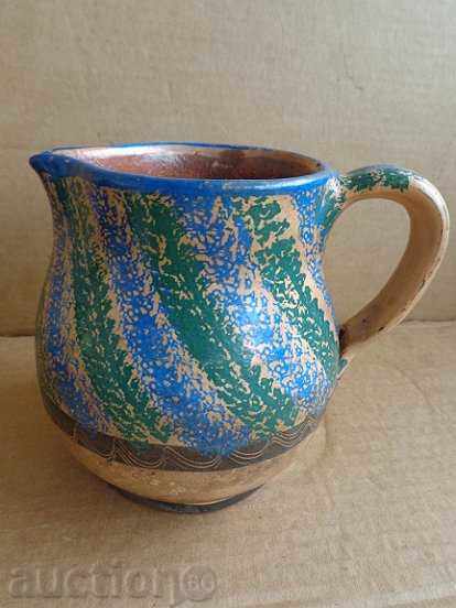 Old ceramic jug, vase, ceramic, pitcher, jar